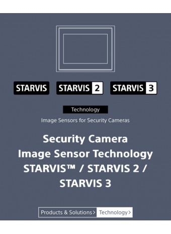 Сравнение трех поколений технологий Sony STARVIS