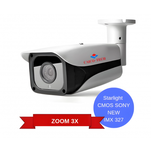 Уличная LOW LUX Full-HD камера CMOS STARVIS IMX 327 объектив ZOOM
